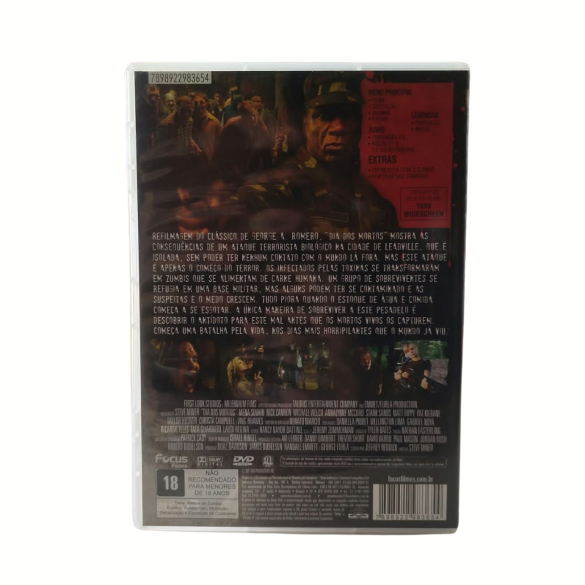 DVD - Dia dos Mortos (seminovo) - Imagem 4