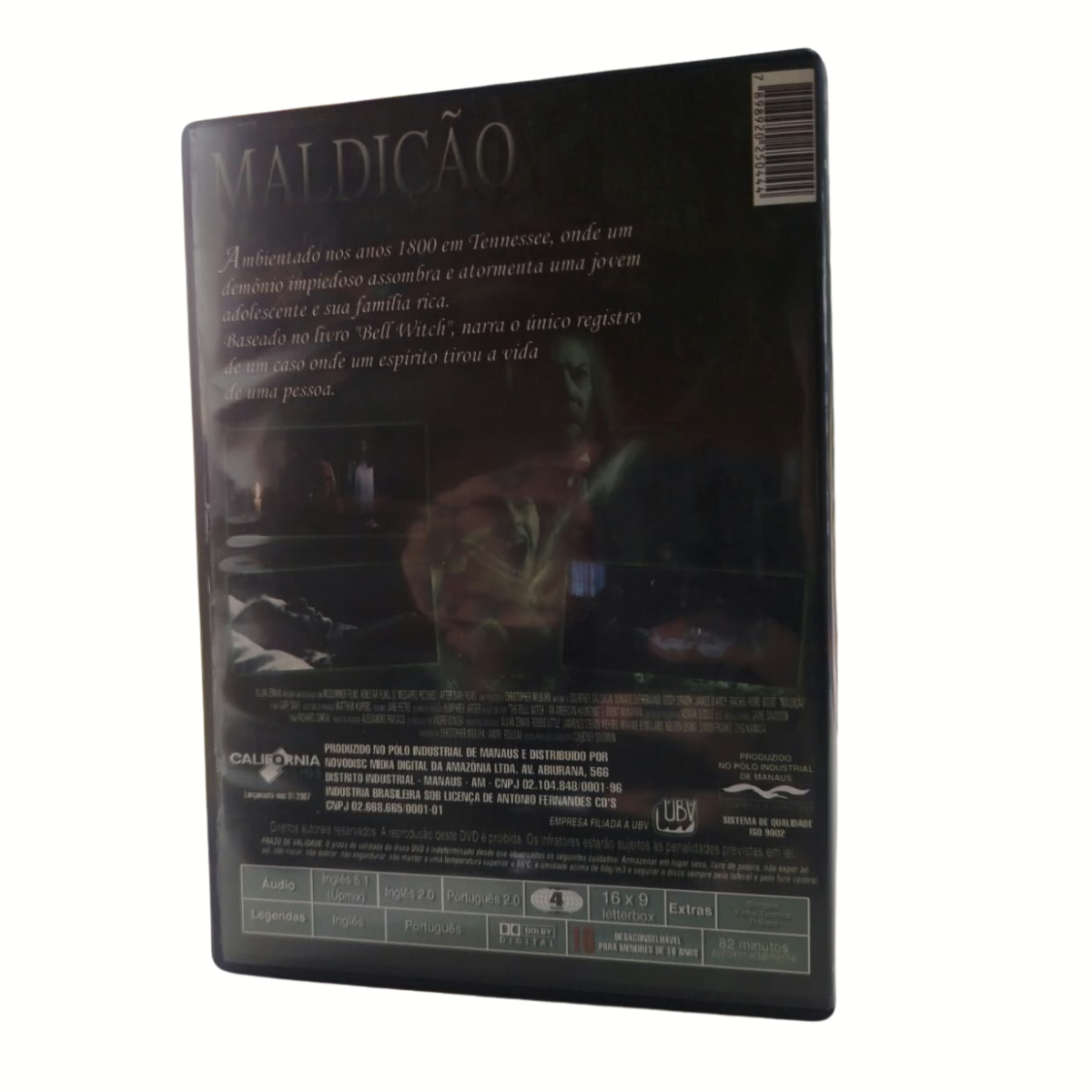 DVD - Maldição (seminovo) - Imagem 2