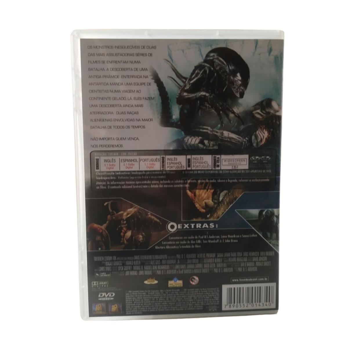 DVD - Alien Vs. Predador (seminovo) - Imagem 3