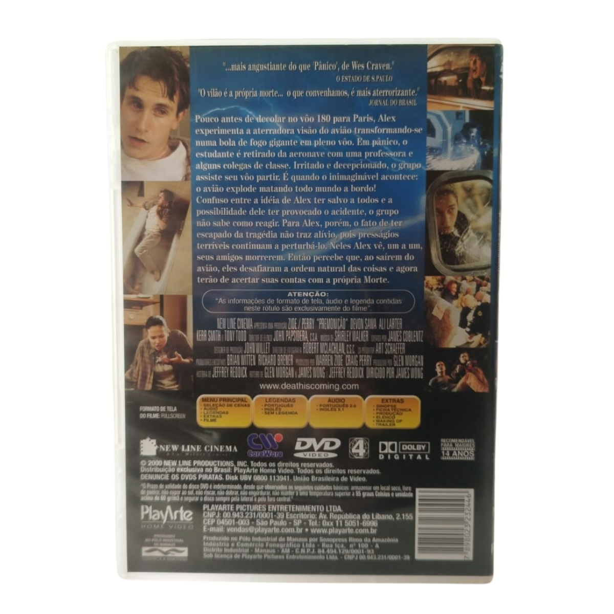 DVD - Premonição (seminovo) - Imagem 3