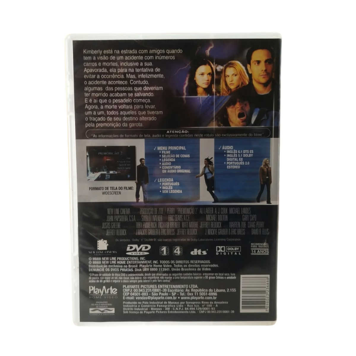 DVD - Premonição 2 (usado) - Imagem 4