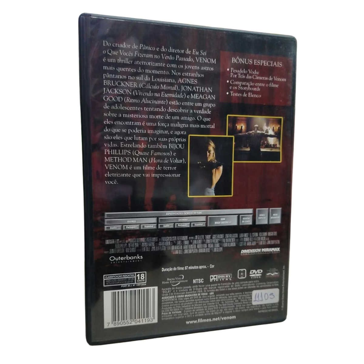 DVD - Venom (usado) - Imagem 2