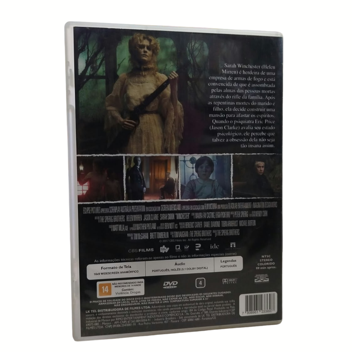 DVD - A Maldição da casa Winchester (seminovo) - Imagem 3