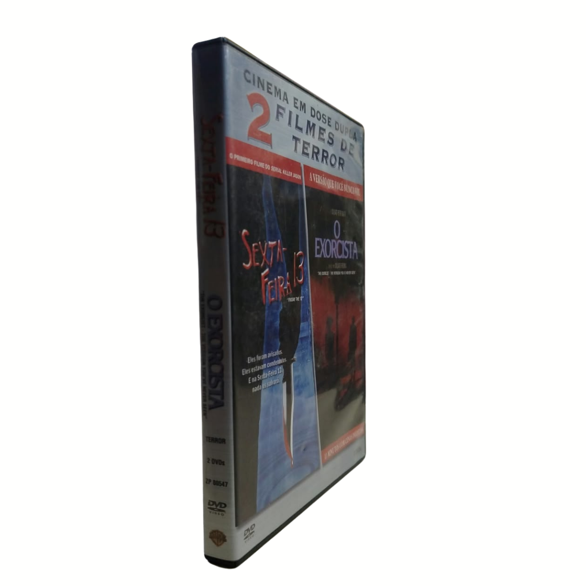 DVD Duplo - 2 Filmes - Sextafeira 13 + O Exorcista (seminovo) - Imagem 4
