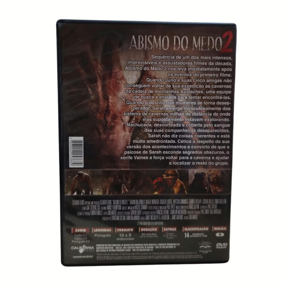 DVD - Abismo do medo 2 (seminovo) - Imagem 4