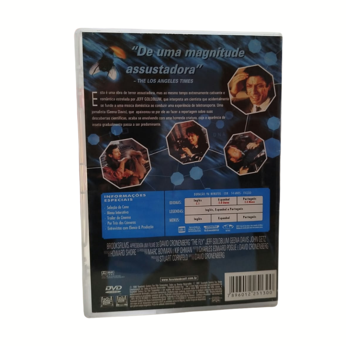 DVD - A Mosca (usado) - Imagem 4