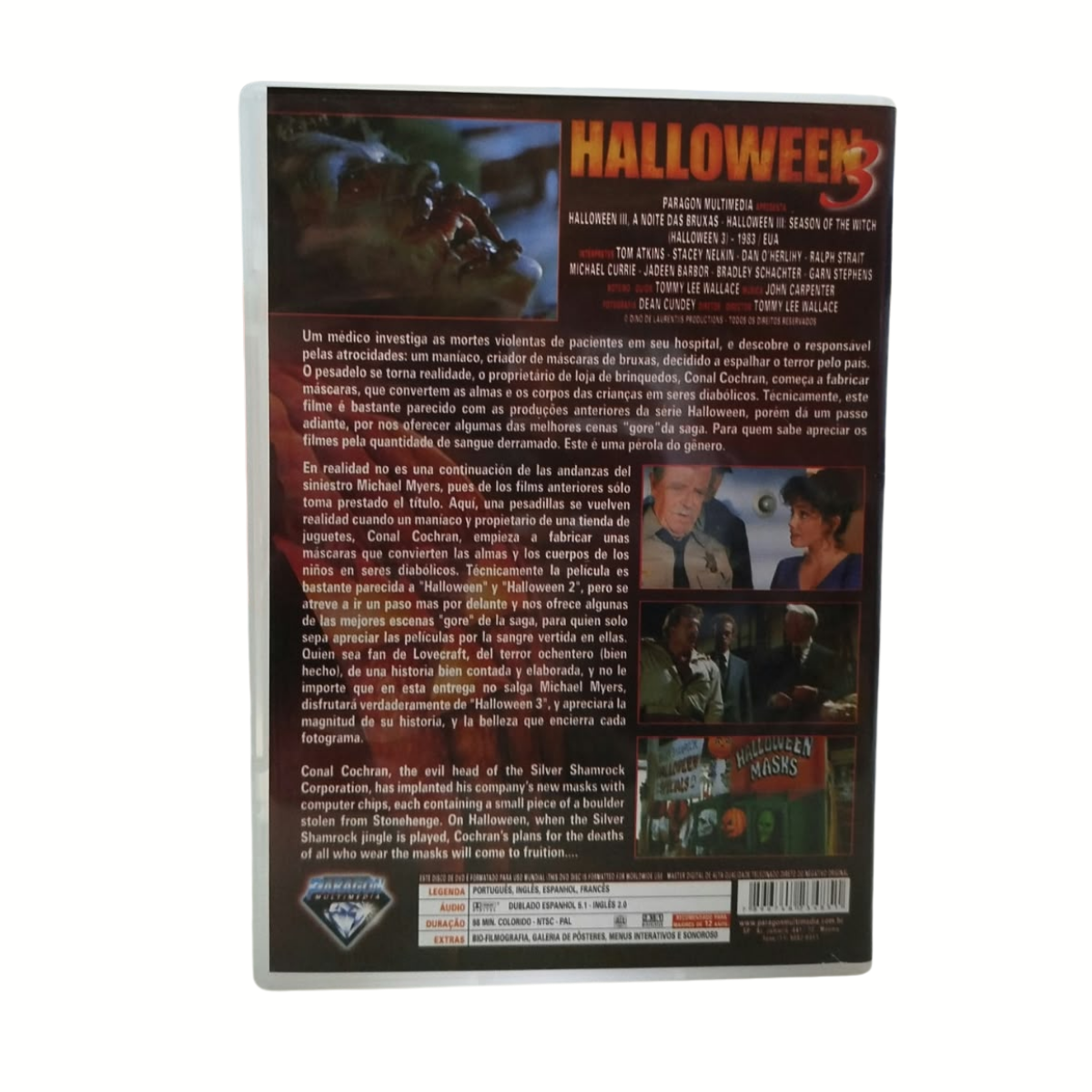 DVD - Halloween 3 (usado) - Imagem 4