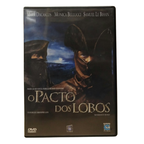 DVD - O Pacto dos lobos (seminovo)