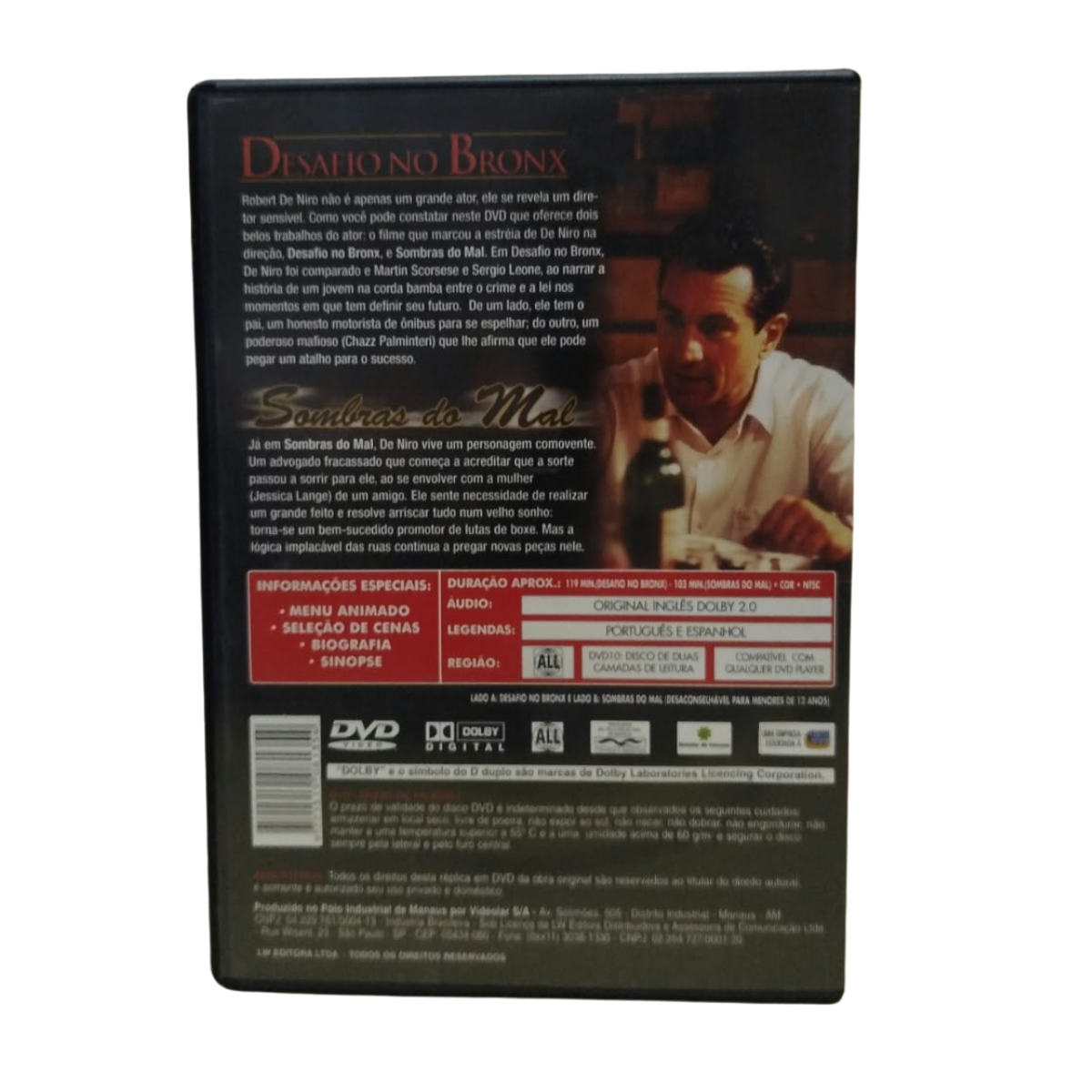DVD - Desafio no Bronx (seminovo) - Imagem 4