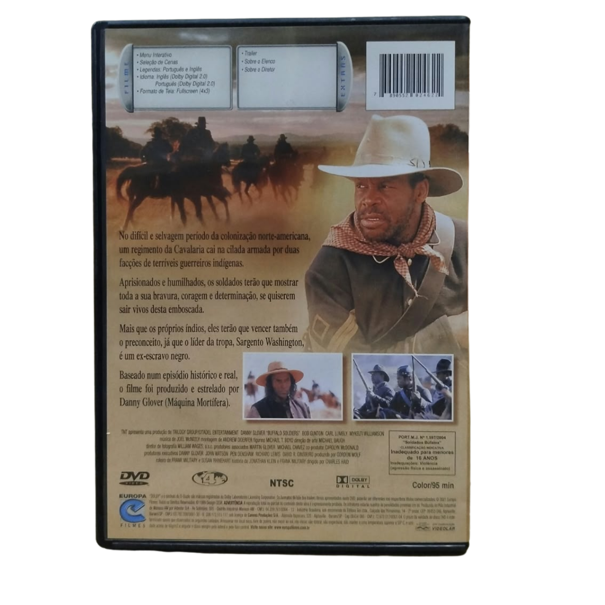 DVD - Os Soldados Bufalos (seminovo) - Imagem 2