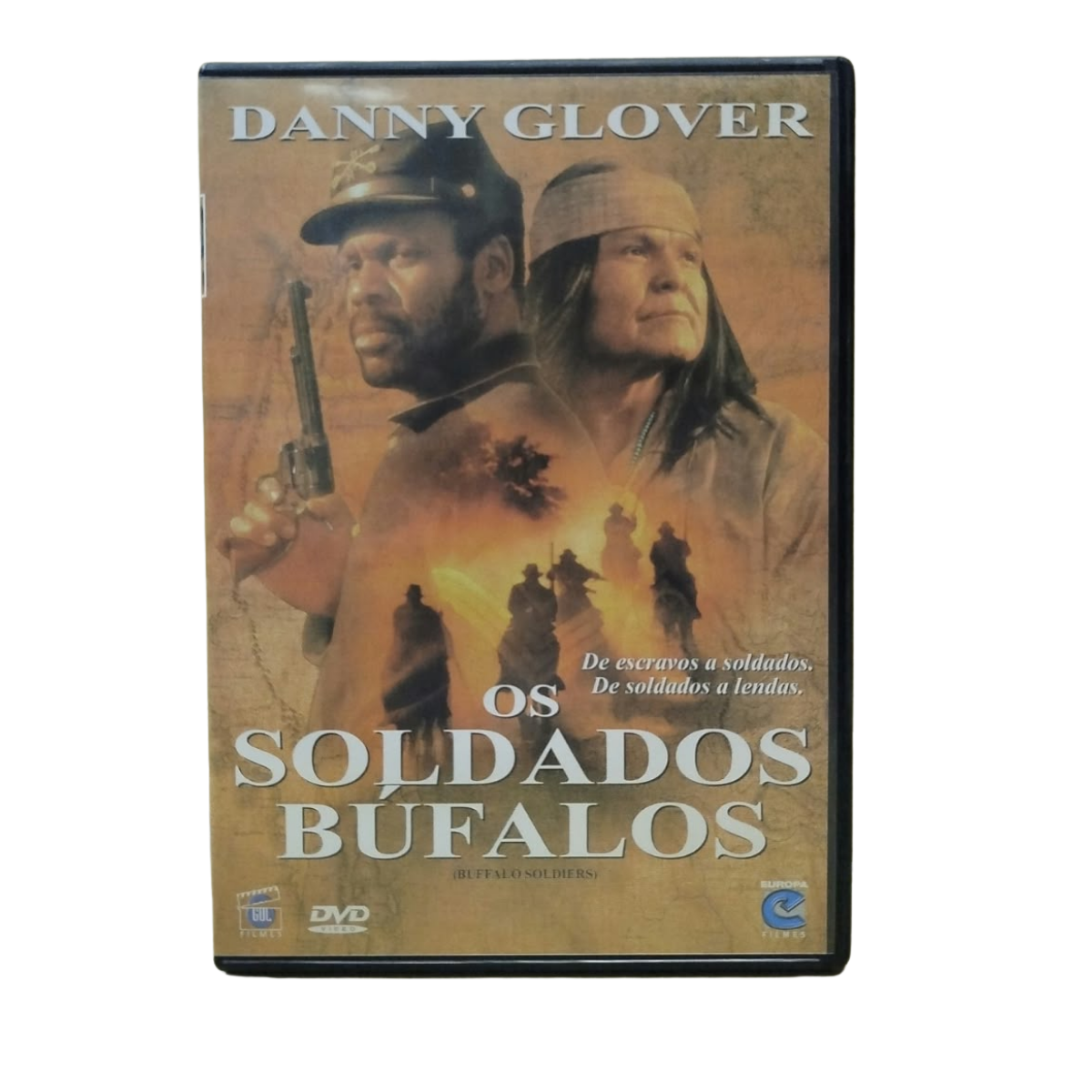 DVD - Os Soldados Bufalos (seminovo)