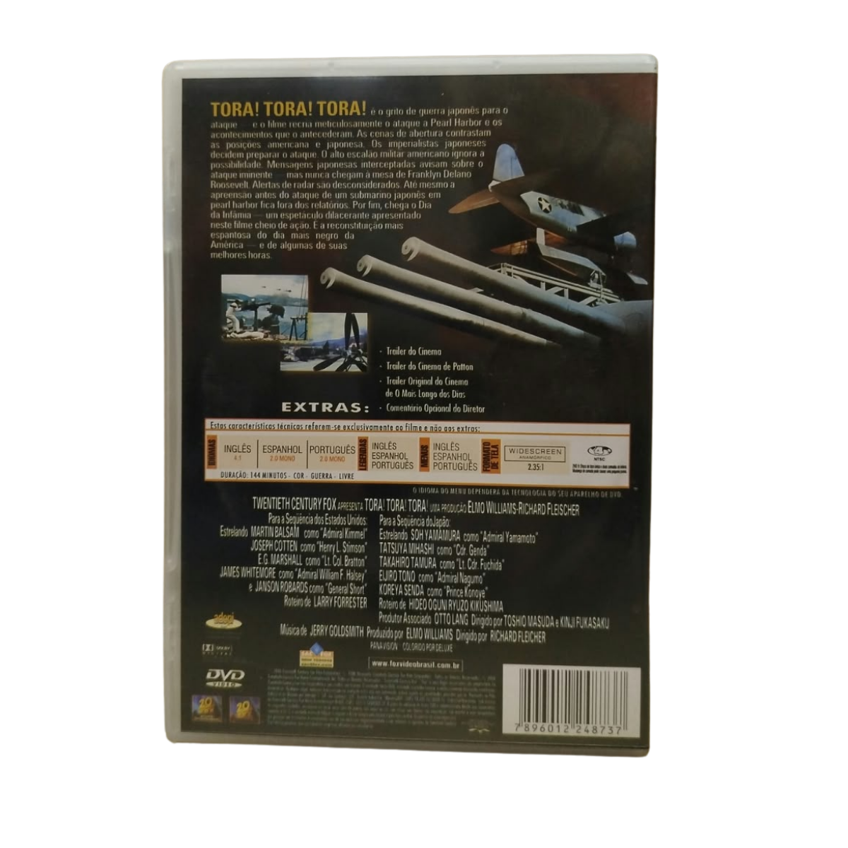 DVD - Tora ! tora ! tora ! (seminovo) - Imagem 3