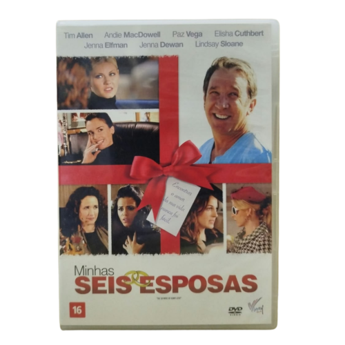 DVD - Minhas seis esposas (seminovo)