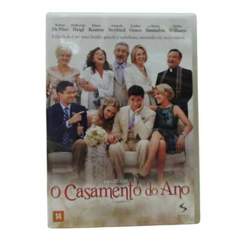 DVD - O Casamento do ano (seminovo)