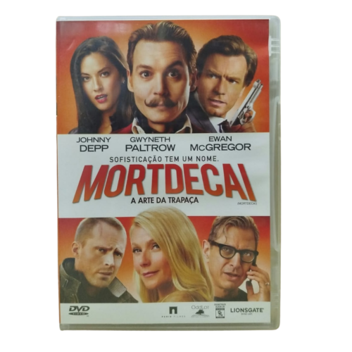 DVD - Mortdecai - a arte da trapaça (seminovo)