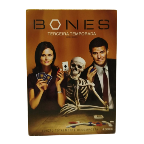 DVD BOX - Bones - Temporada 3 (seminovo)