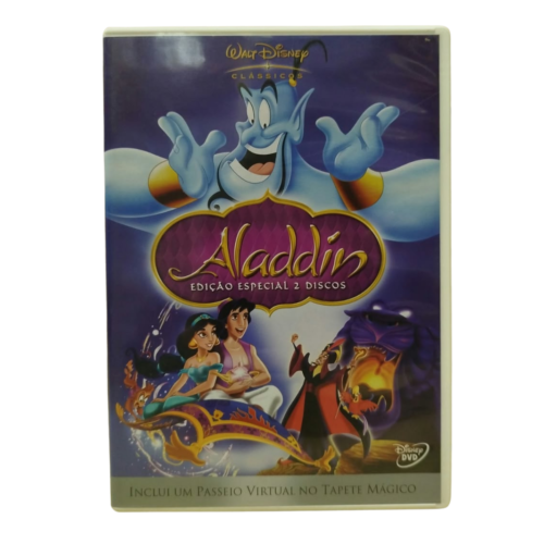 DVD DUPLO - Aladdin (usado)