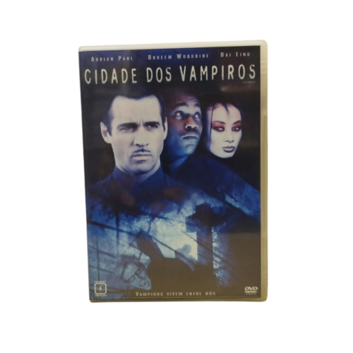 DVD - Cidade dos vampiros (seminovo)