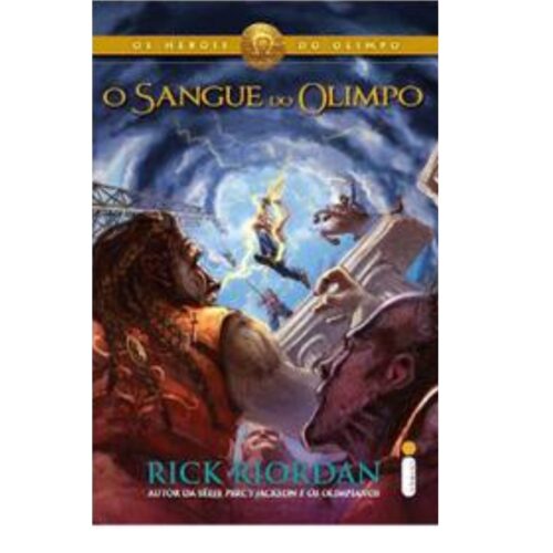 Livro - O Sangue do Olimpo - Os Heróis do Olimpo Vol. 05 - Rick Riordan (Usado)