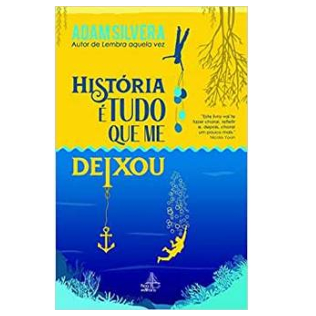 Livro - História é tudo que me deixou - Adam Silveira (Usado)