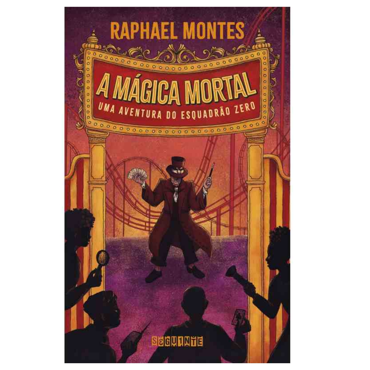 Livro - A Mágica mortal - Uma Aventura do Esquadrão Zero - Raphael Montes (Seminovo) - Imagem 4