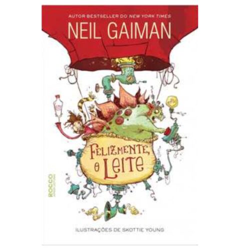 Livro - Felizmente e leite - Neil Gaiman (Usado)