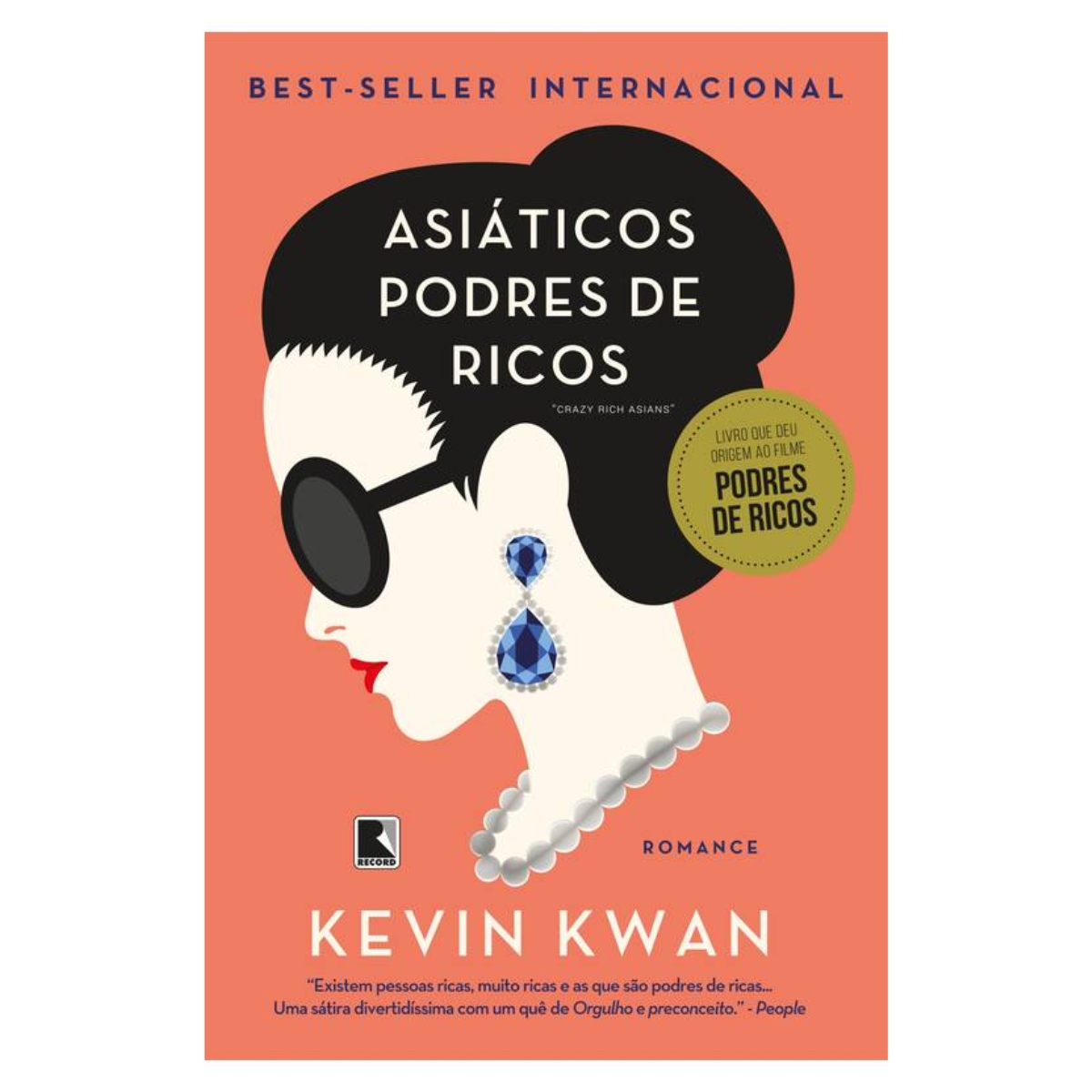 Livro - Asiáticos podres de Ricos - Kevin Kwan (Usado)