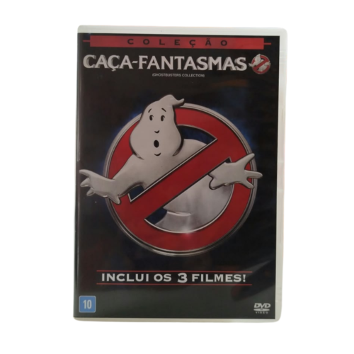 DVD - Coleção Caça-Fantasmas - 3 Filmes (seminovo)