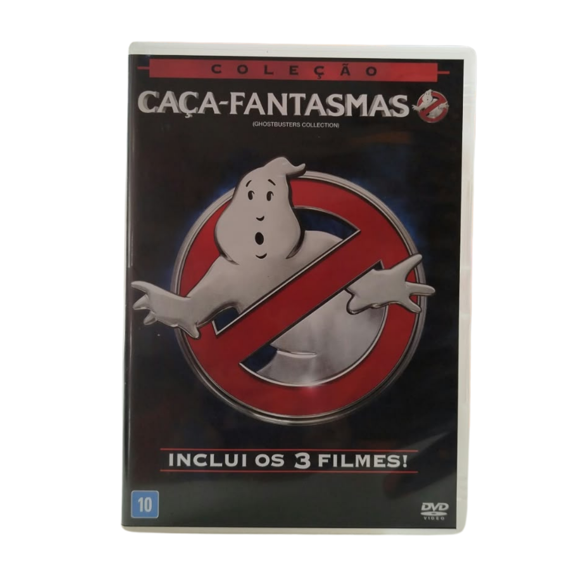 DVD - Coleção Caça-Fantasmas - 3 Filmes (seminovo)