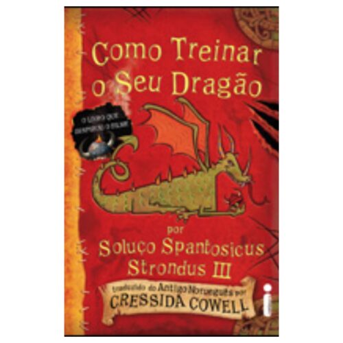 Livro - Como treinar o seu Dragão - Cressida Cowell (USado)