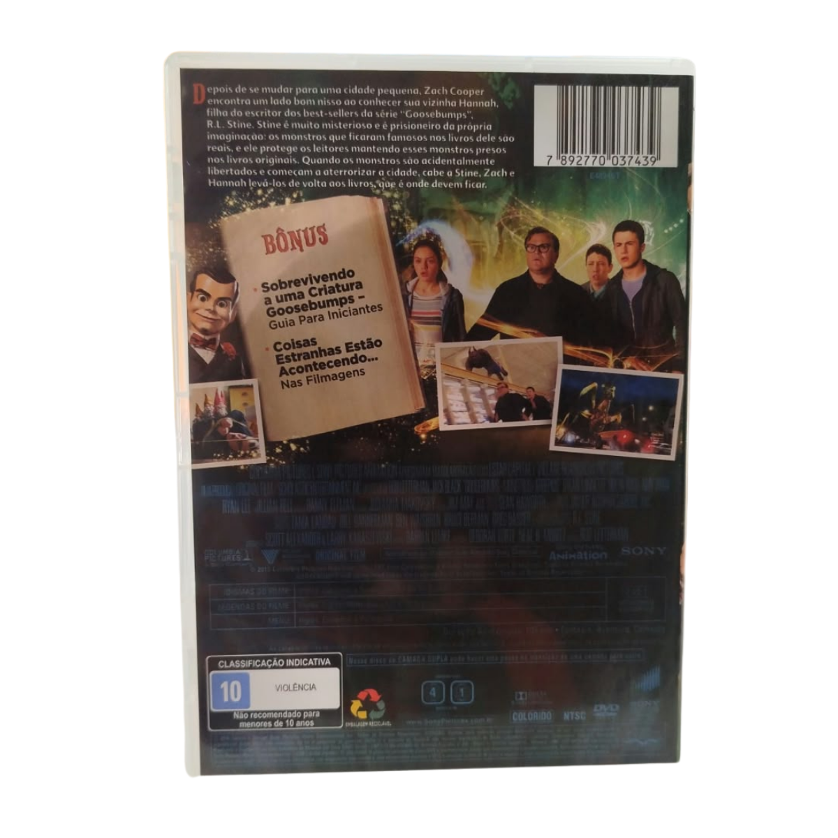 DVD - Goosebumps - Monstros e Arrepios (seminovo) - Imagem 4