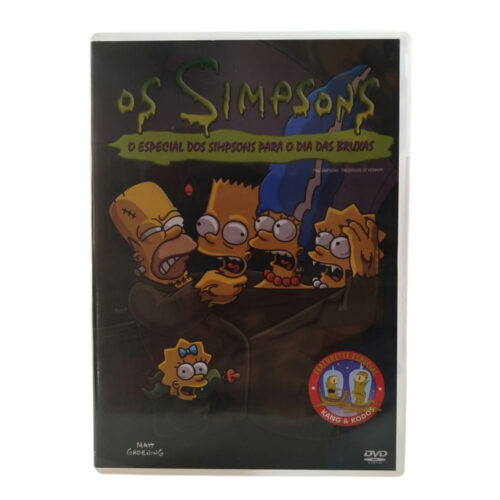 DVD - Os Simpsons - O Especial dos simpsons para o dia das bruxas (seminovo)