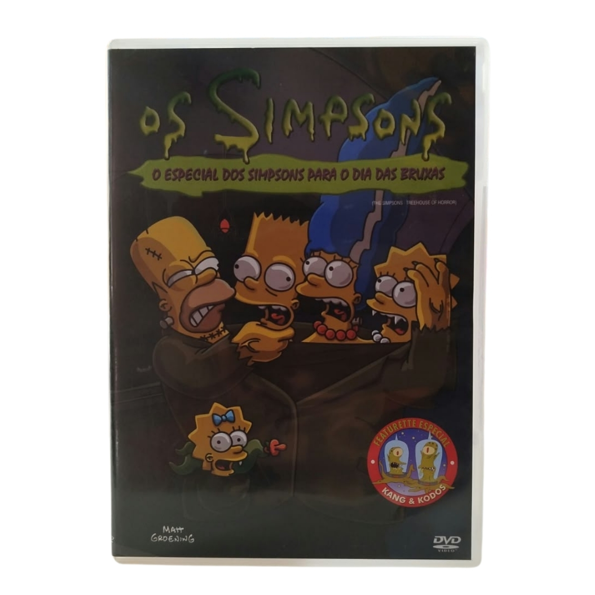 DVD - Os Simpsons - O Especial dos simpsons para o dia das bruxas (seminovo)