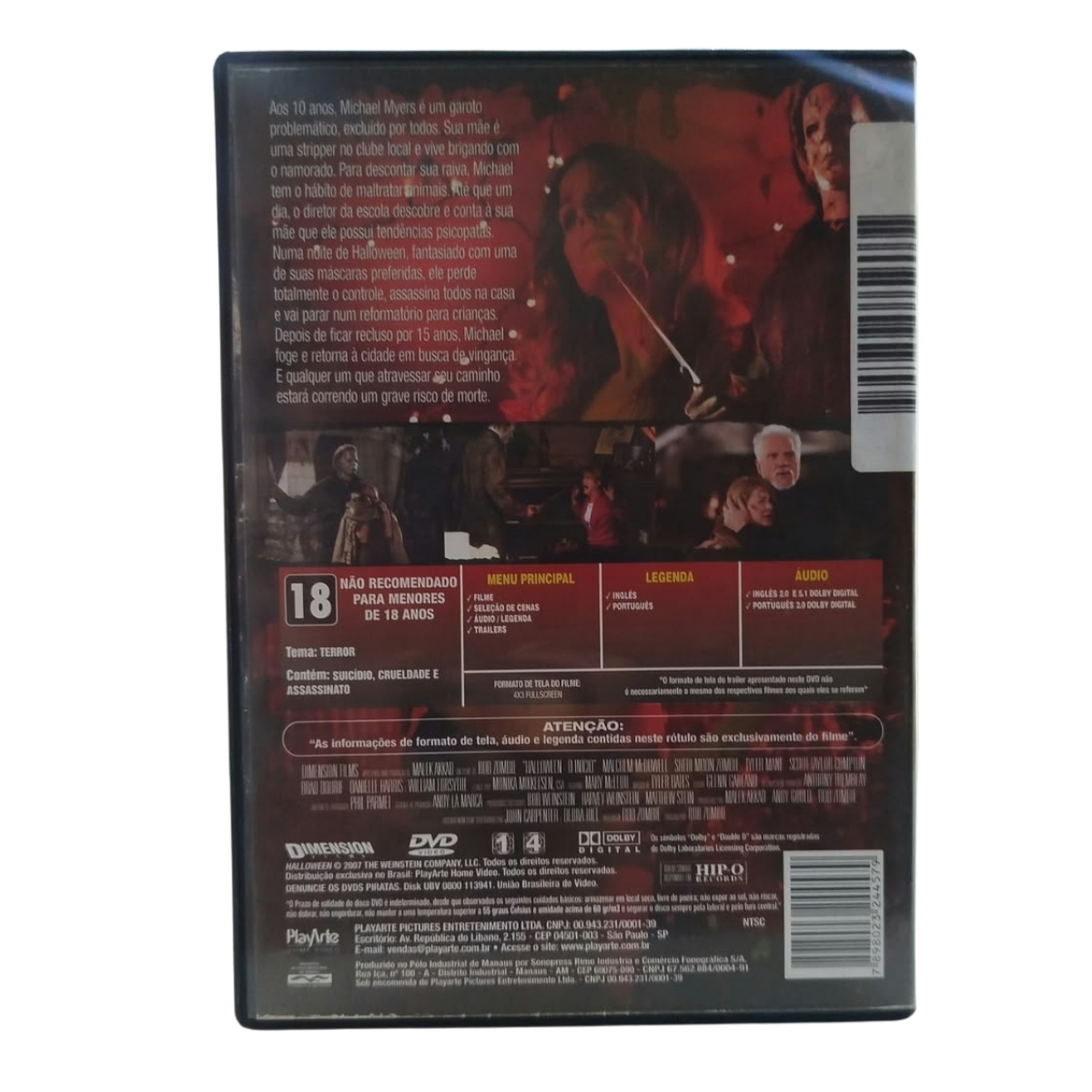 DVD - Halloween - O Inicio (usado) - Imagem 2