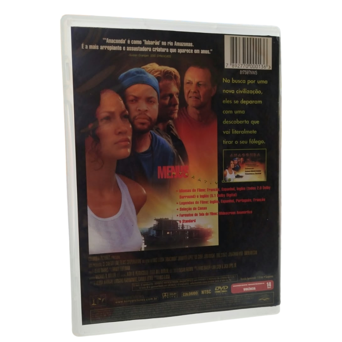 DVD - Anaconda (seminovo) - Imagem 4