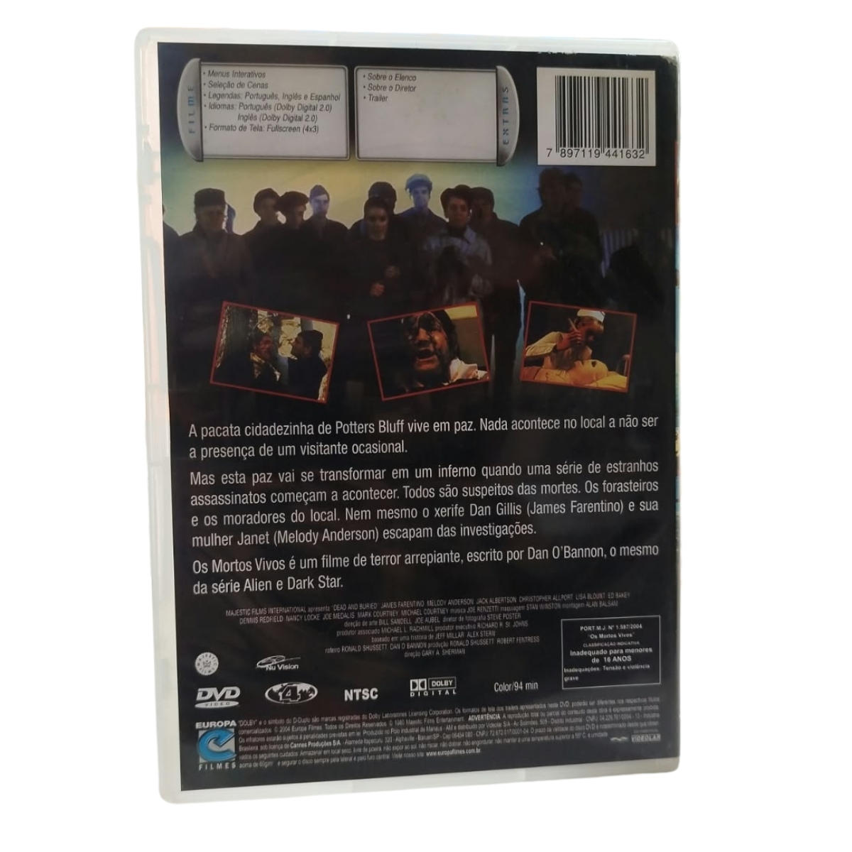 DVD - Os Mortos vivos (seminovo) - Imagem 4