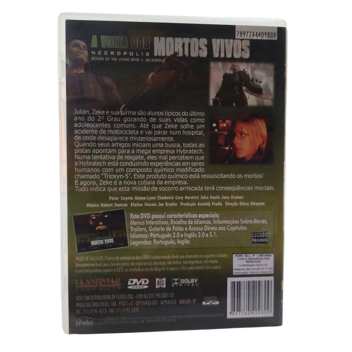DVD - A Volta dos Mortos vivos - Necropolis (seminovo) - Imagem 4