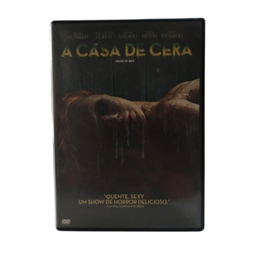 DVD - A Casa de cera (seminovo)