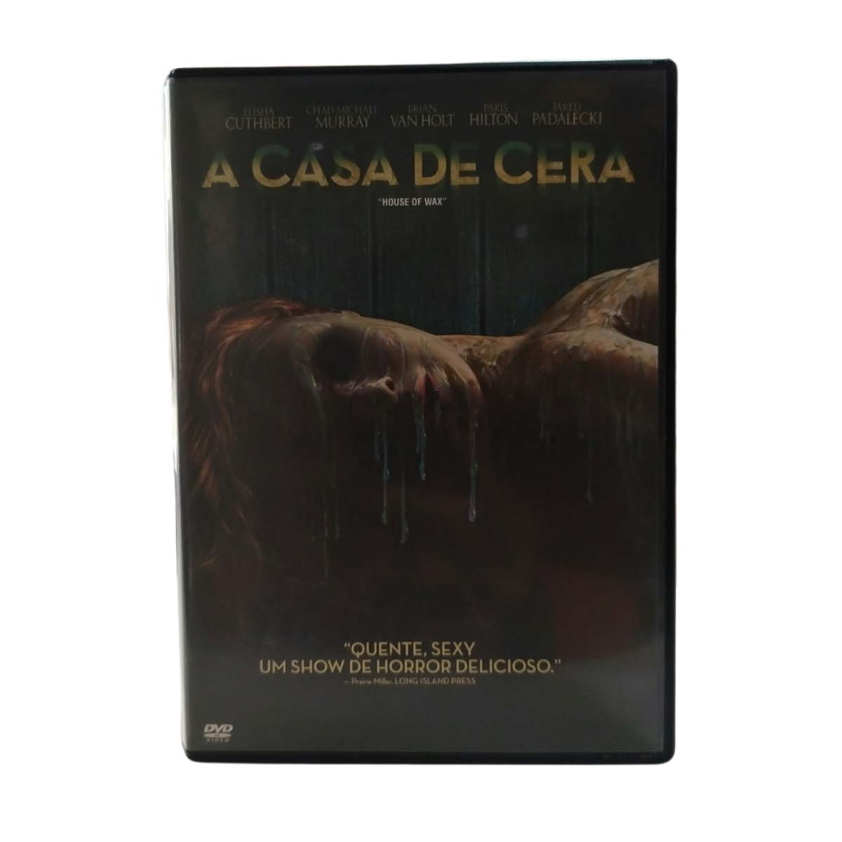 DVD - A Casa de cera (seminovo)