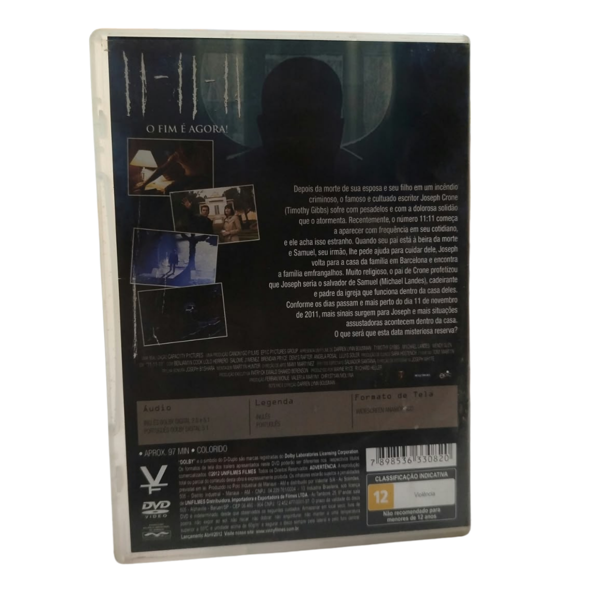 DVD - 11 - 11 - 11 (Seminovo) - Imagem 2