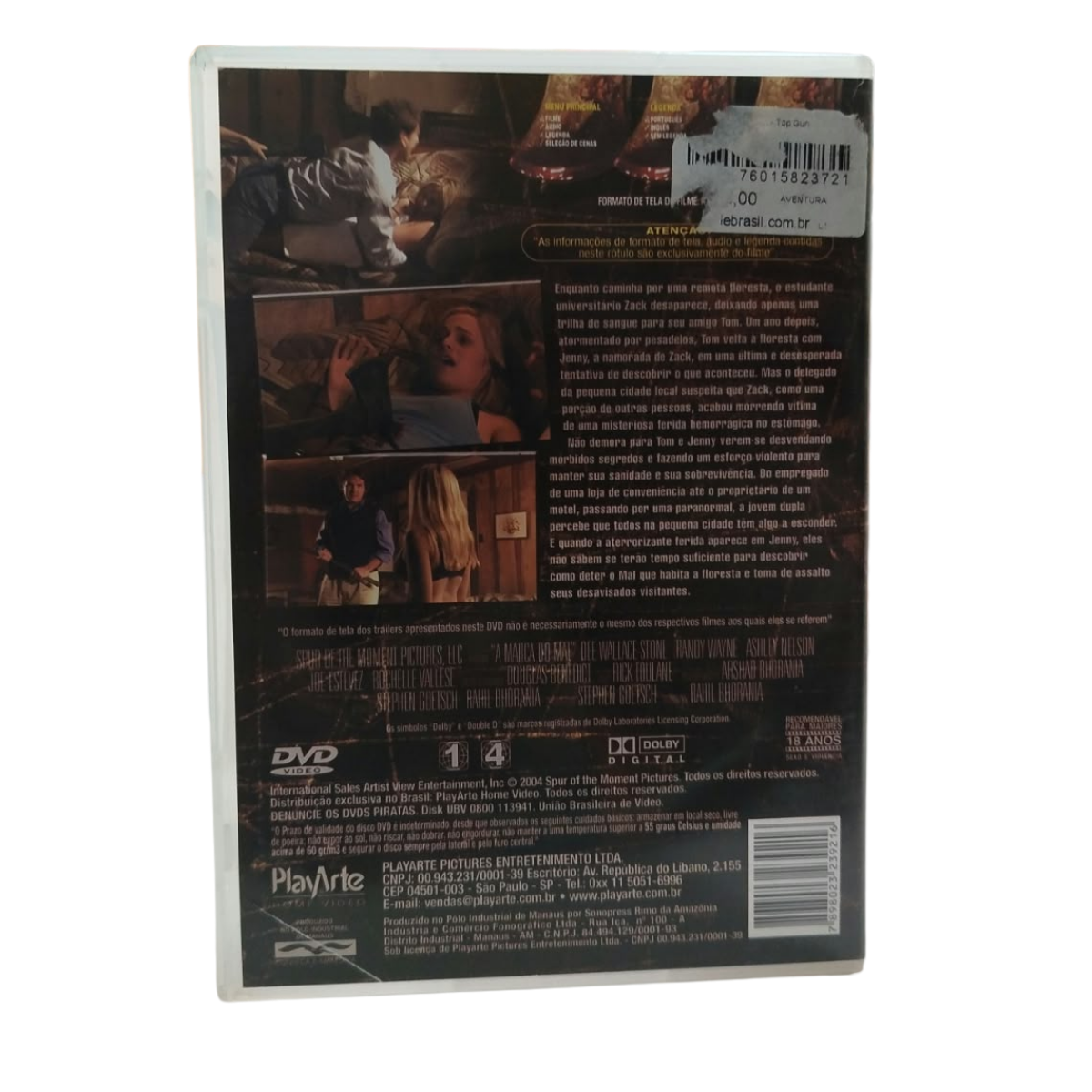 DVD - A Marca do Mal (seminovo) - Imagem 2