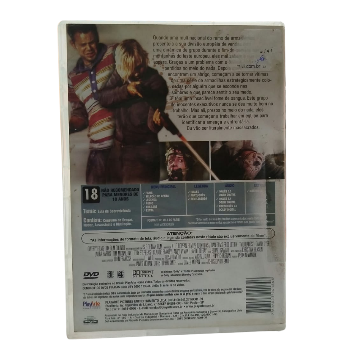 DVD - Mutilados (seminovo) - Imagem 3