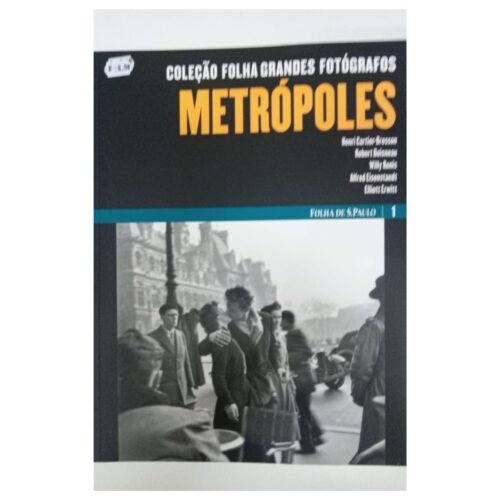 Livro - Metrópoles  -Col. Grandes Fotógrafos  - Henri Cartier Bresson - Outros  (Usado)