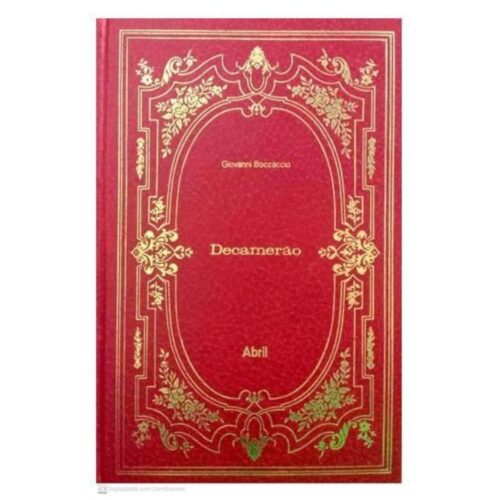 Livro - Decamerão - Giovanni Boccaccio (Usado) Capa dura