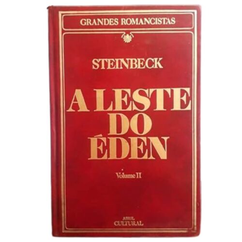 Livro - A Leste do Éden Vol. 02 - JOhn Steinbeck - Capa dura (Usado)