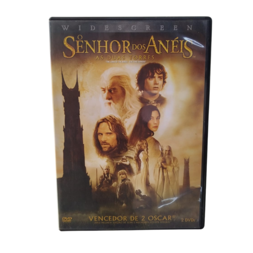 DVD DUPLO - O Senhor dos aneis - As duas torres (seminovo)