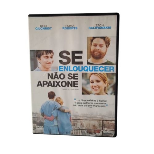 DVD - Se enlouquecer não se apaixone (usado)