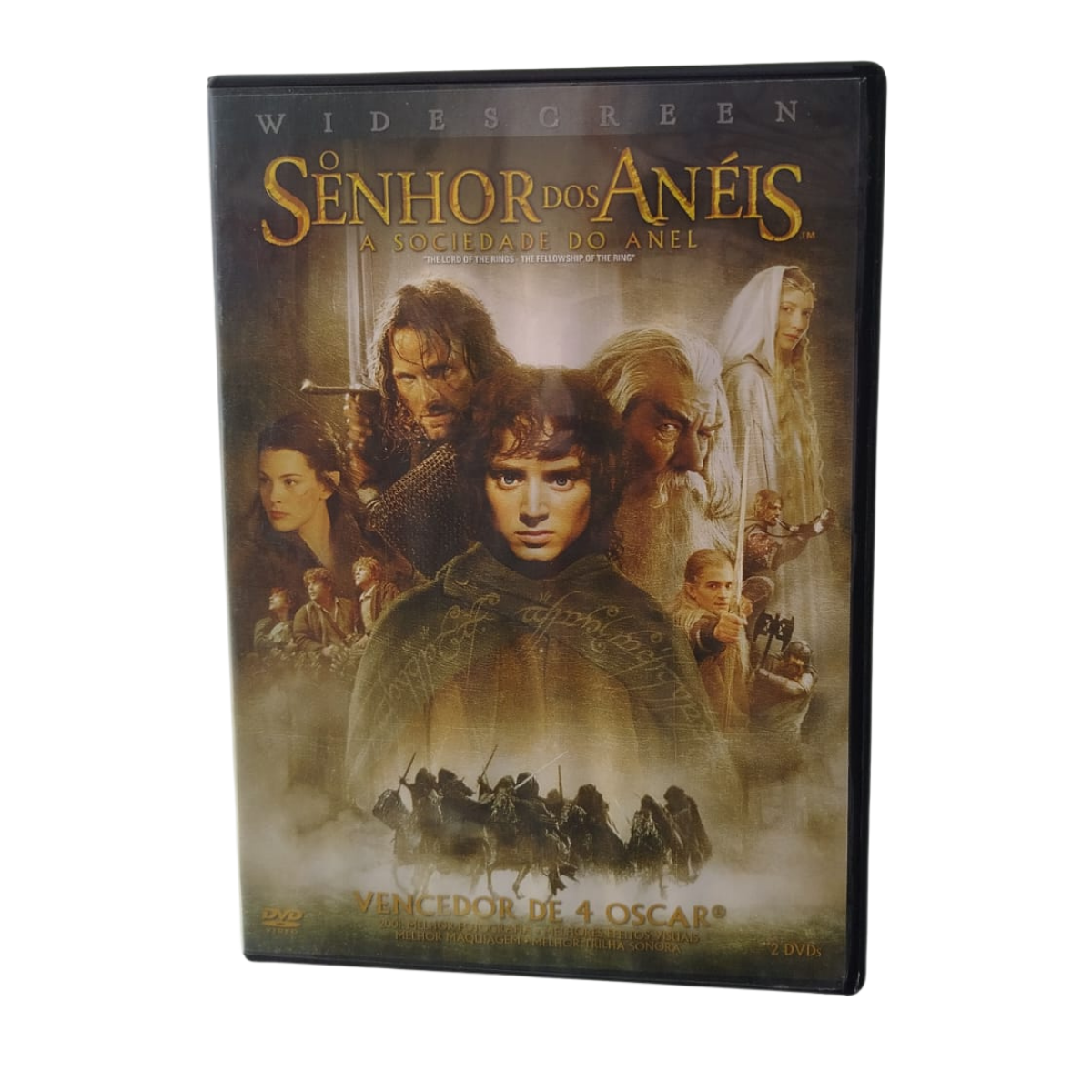 DVD - O Senhor dos Aneis - A Sociedade do anel (usado)