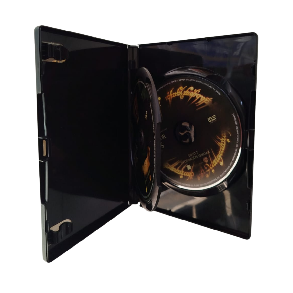 DVD - O Senhor dos Aneis - A Sociedade do anel (usado) - Imagem 3