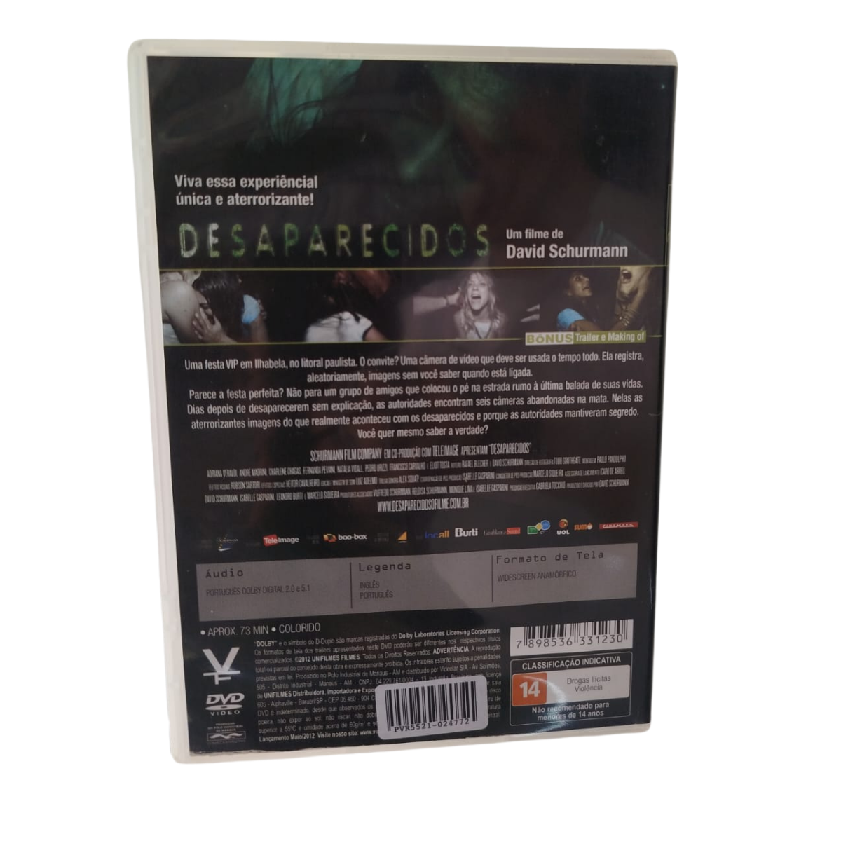 DVD - Desaparecidos (usado) - Imagem 2